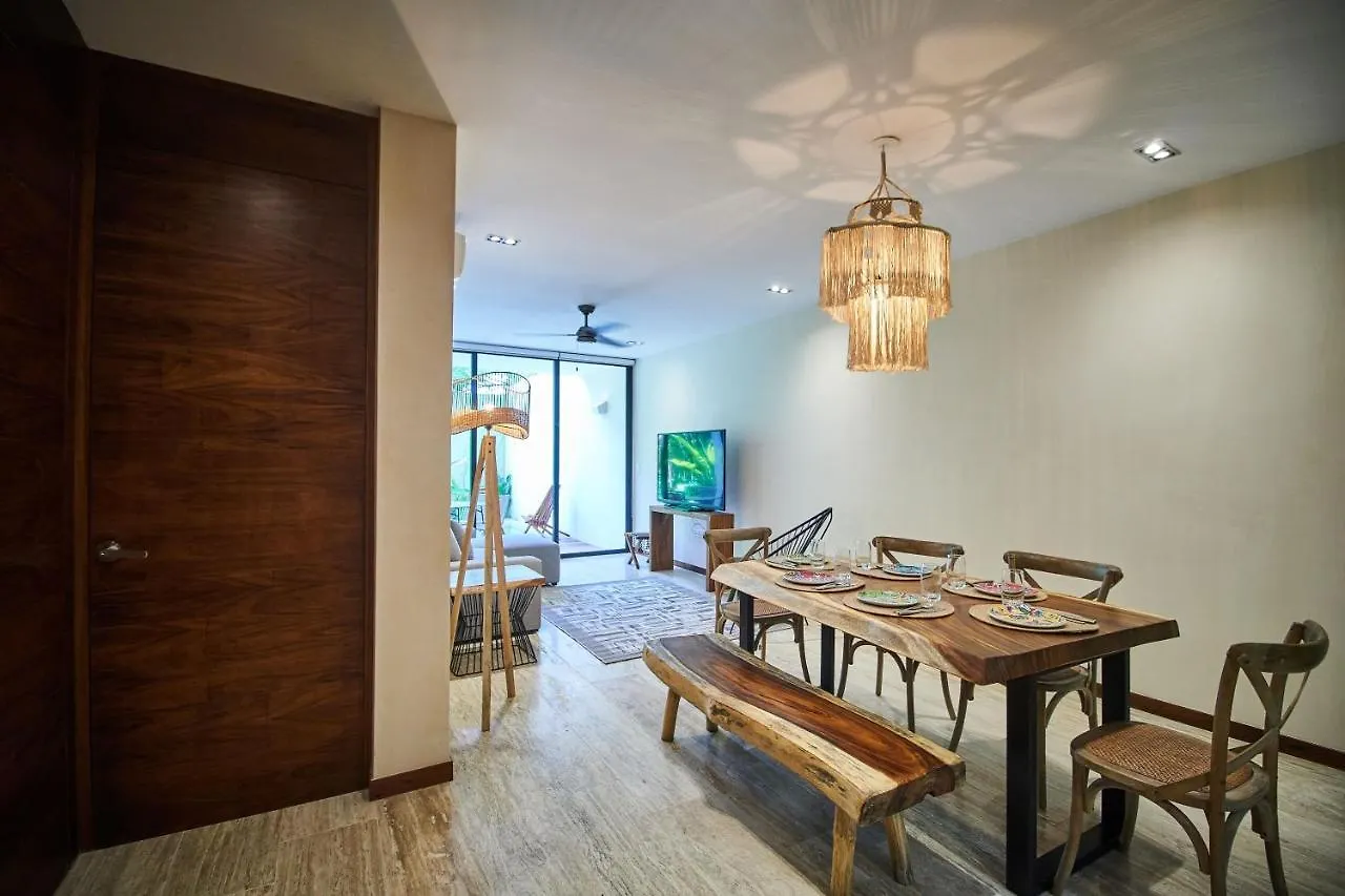 Apartment Odyssey - Private Plunge Pool & Beach Club Access Tulum