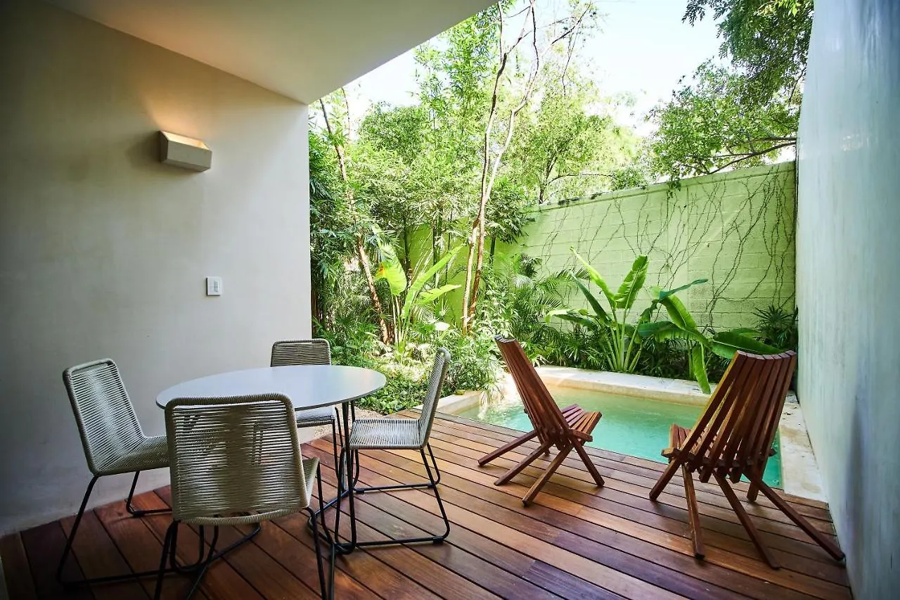 Odyssey - Private Plunge Pool & Beach Club Access Tulum 0*,
